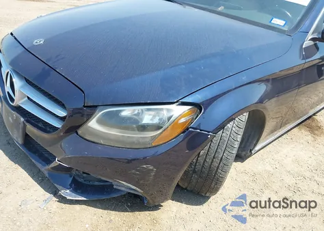 2018 Mercedes-Benz C 300 из США, поврежденный, VIN WDDWF4JBXJR348097